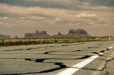 Fahrt nach Monument Valley 1-1
